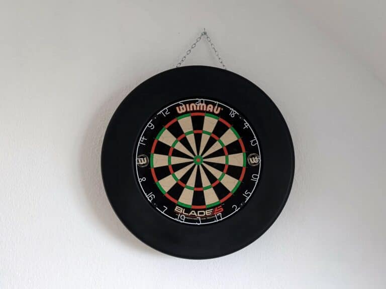 Dartscheibe entkoppeln
