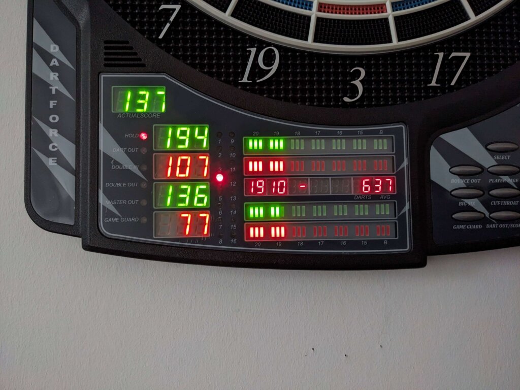 Bulls Dartforce Display