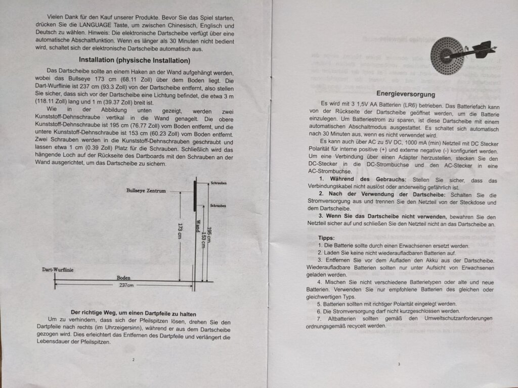 Mejasg Anleitung