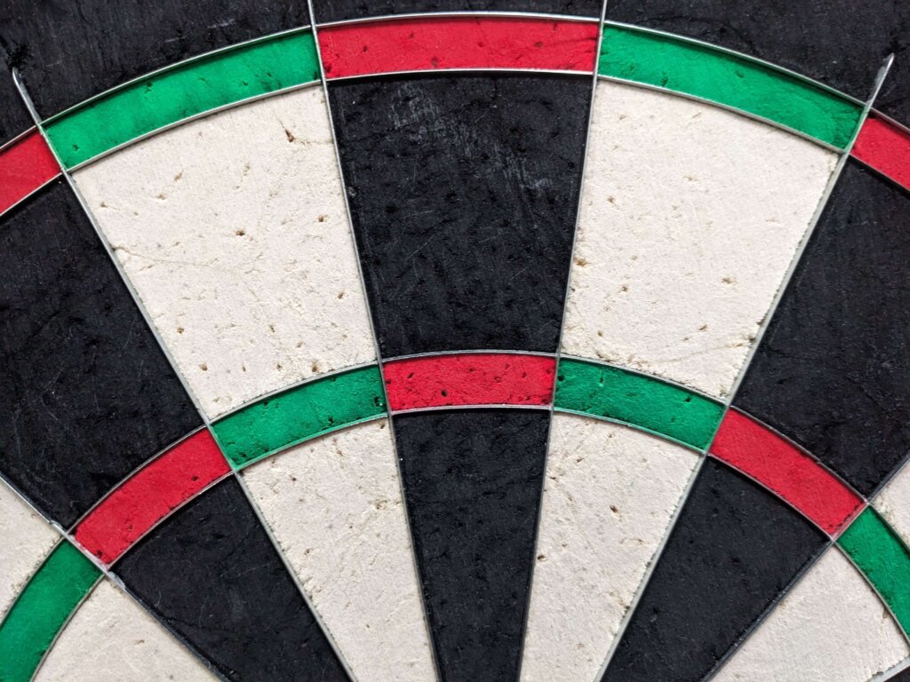 One80 Gladiator 3+ Abnutzung nach 1000 Treffern
