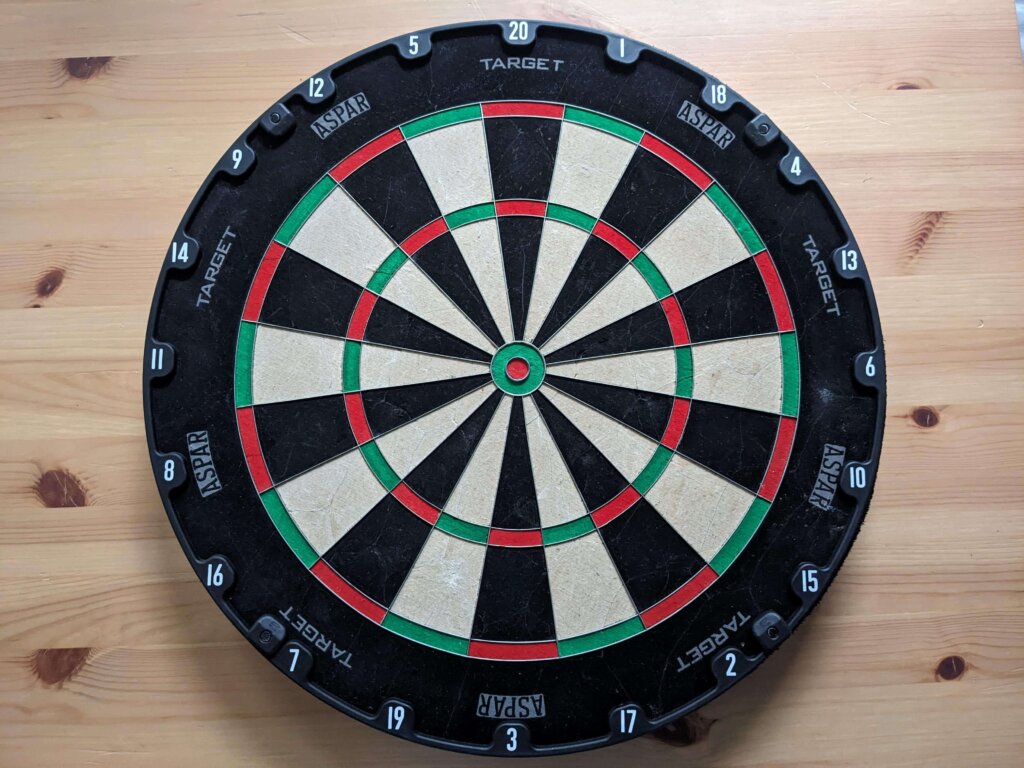 Target Darts Aspar Vorderseite