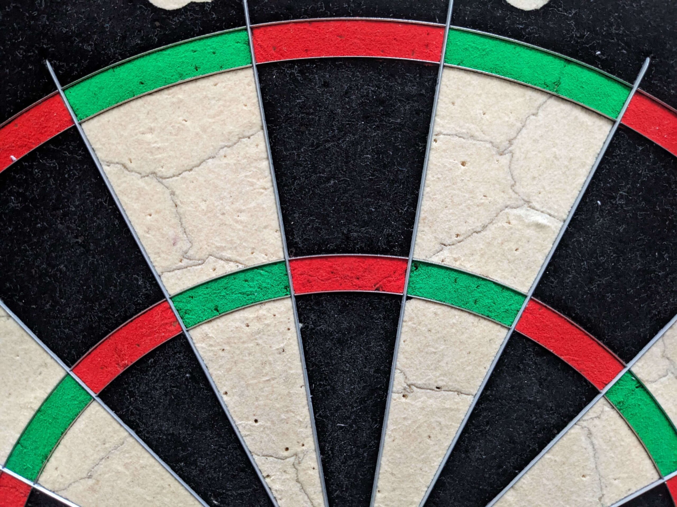Winmau Blade 6 Abnutzung nach 1000 Treffern
