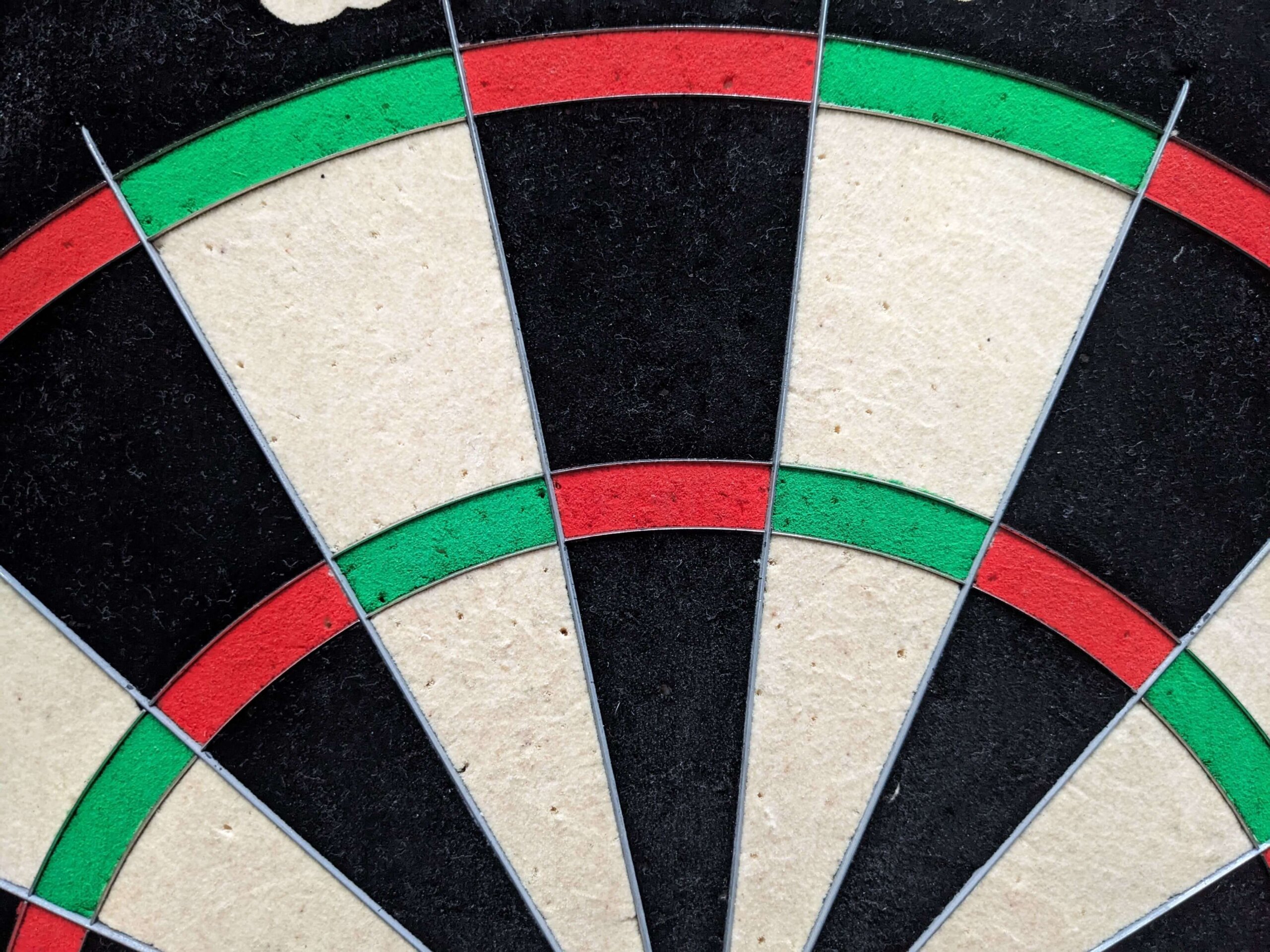 Winmau Blade 6 Dual Core Abnutzung nach 1000 Treffern