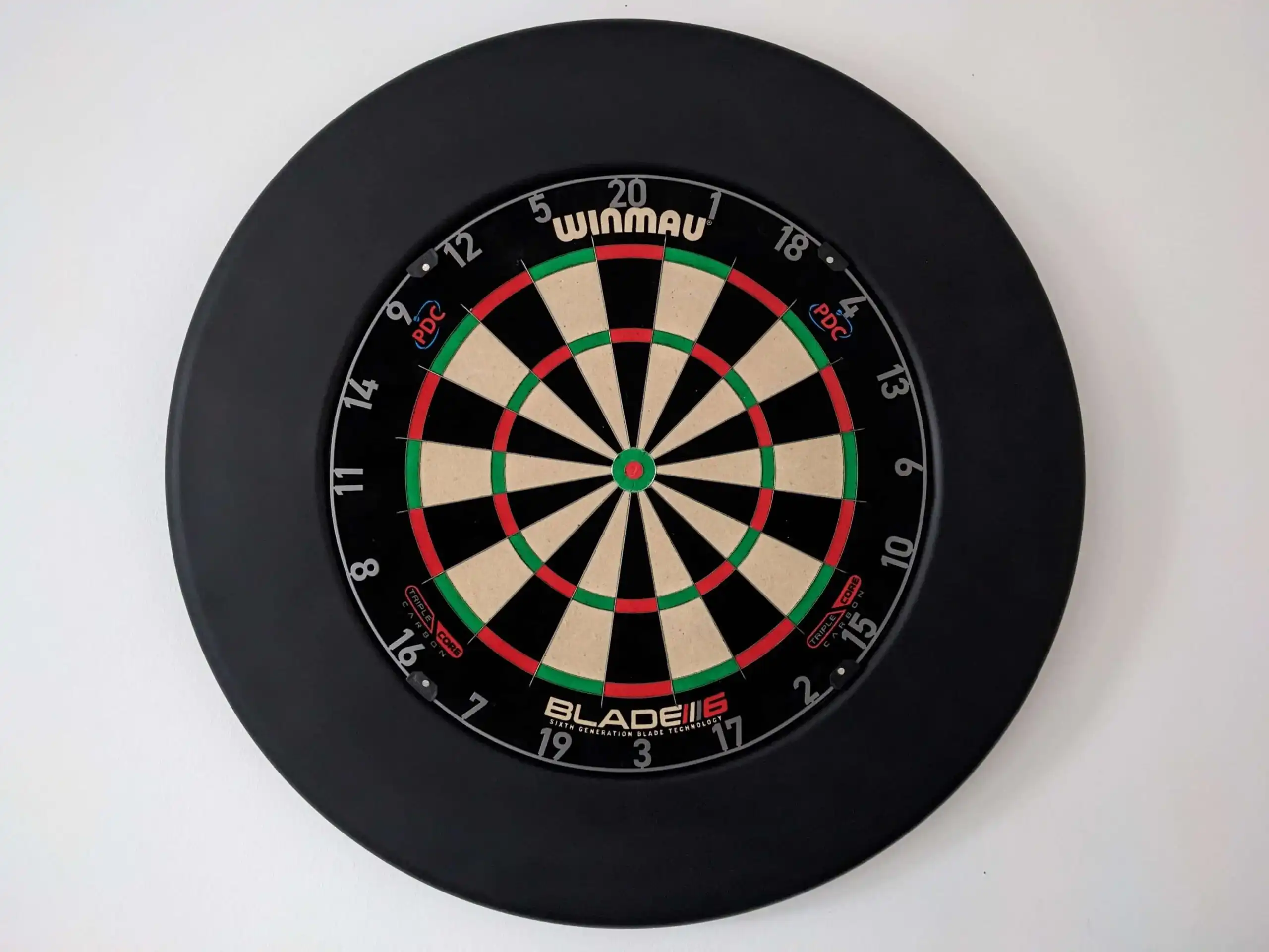Winmau Plain Black Surround