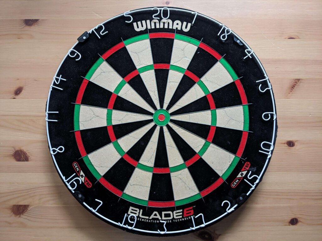 winmau blade 6 vorderseite